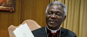 Der ghanaische Kardinal Peter Turkson hat die Umwelt-Enzyklika am Donnerstag in Rom vorgestellt. Der Papst selbst war derweil auf Reisen - in Albanien. 