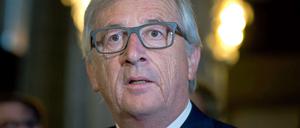 EU-Kommissionschef Jean-Claude Juncker