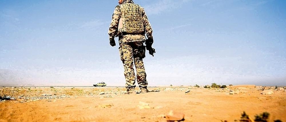 Taktische Reserve: Die Truppenstärke der Deutschen in Afghanistan ist unklar