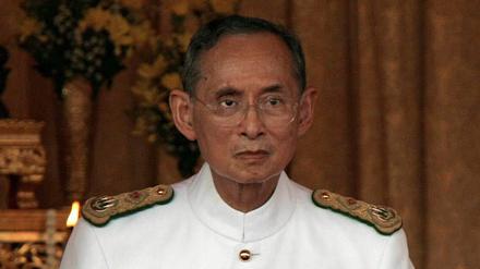 Thailands König Bhumibol Adulyadej.