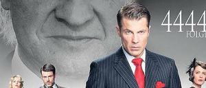 Wolfram Grandezka, 45, spielt den Serienbösewicht Ansgar von Lahnstein, Chef der familieneigenen Bank. Stets frisch rasiert, mit Gel im Haar, immer im Anzug.