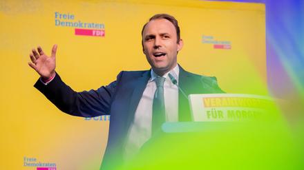 FDP-Spitzenkandidat Sebastian Czaja will seine Partei nach der Abgeordnetenhauswahl in die Regierung führen.