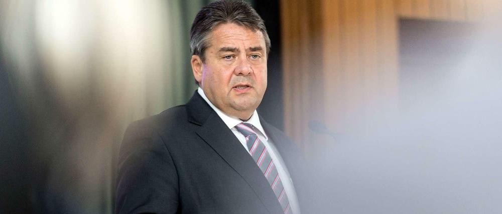 Wirtschaftsminister Sigmar Gabriel, SPD