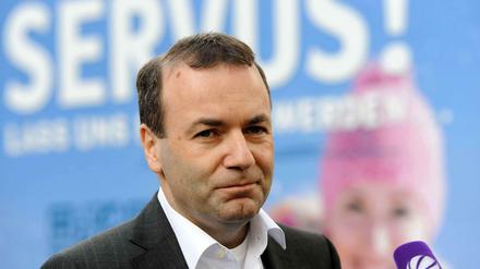 Der Chef der EVP-Fraktion im EU-Parlament, Manfred Weber (CSU).