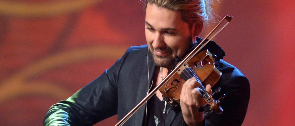 David Garrett tritt am Dienstagabend auf der Waldbühne auf.