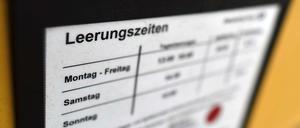 Das Briefgeheimnis: Die Kästen werden geleert - aber was geschieht anschließend mit der Post?