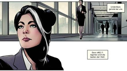 Vielseitig: Velvet Templeton, hier noch in ihrer Rolle als Sekretärin.