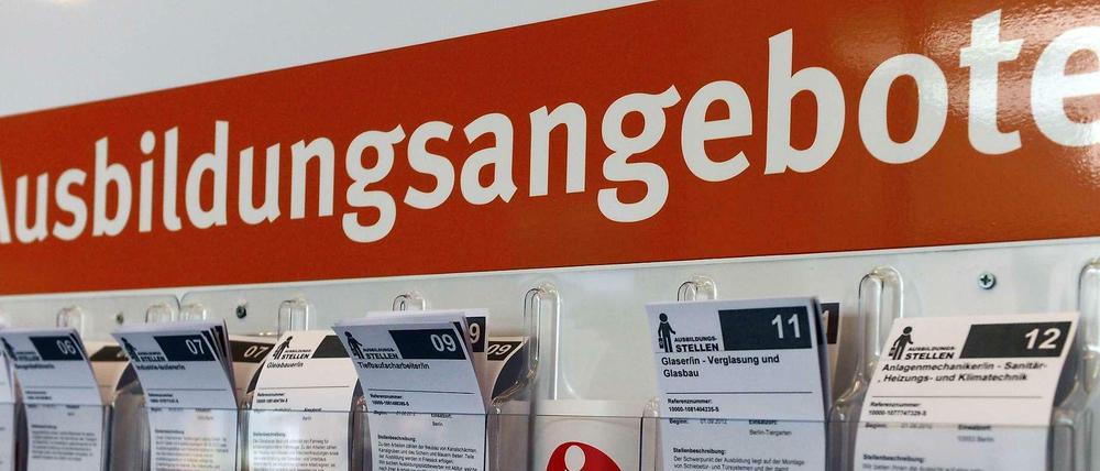 Ausbildung ist eine Säule, mit der die Sozialpartner für bessere Arbeitschancen in Berlin und Brandenburg sorgen wollen.