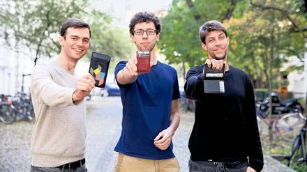 Geschützt. Kancha produzieren Hüllen für Handys und Tablets.