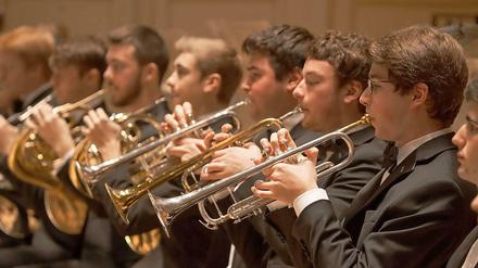 Musiker des Boston Philharmonic Youth Orchestra.