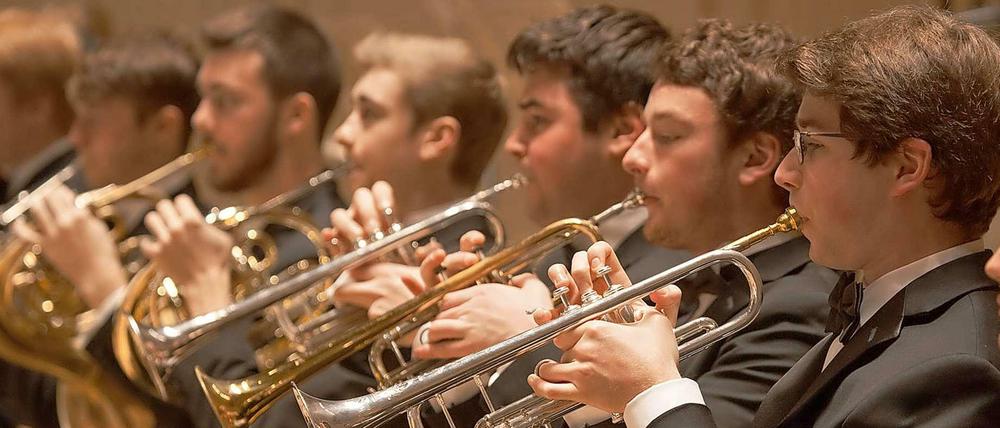 Musiker des Boston Philharmonic Youth Orchestra.