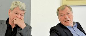 Wolfgang Wieland (Bündnis 90/ Die Grünen), ehemaliger Abgeordneter und Eberhard Diepgen (CDU), ehemaliger Regierender Bürgermeister von Berlin.