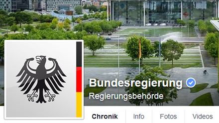 Die Facebook-Seite der Bundesregierung - ein ziemlich kostspieliges Projekt.