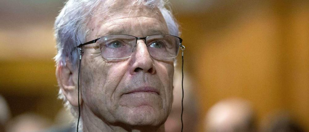 Amos Oz, 2014 bei der Verleihung des Siegfried-Unseld-Preises