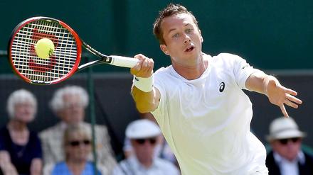 Philipp Kohlschreiber hatte gegen Novak Djokovic keine Chance.