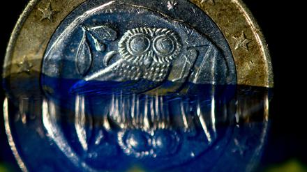 Das Wasser bis zum Hals. Griechenland konnte am Mittwoch 1,6 Milliarden Euro nicht zurückzahlen.