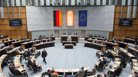 Plenarsitzung im Berliner Abgeordnetenhaus.
