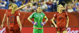 Die deutsche Nationalmannschaft um Torhüterin Nadine Anegrer hat ein gutes Turnier gespielt - aber eben kein weltmeisterliches.