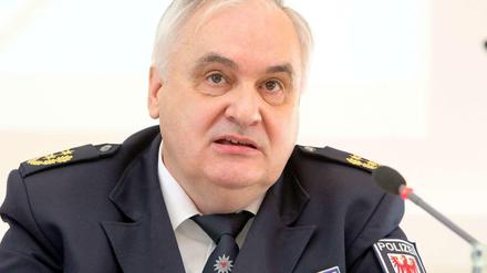 Der künftige Brandenburger Polizeipräsident Hans-Jürgen Mörke.