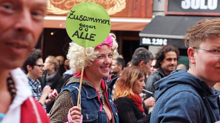 Der Kreuzberger CSD entstand als Abgrenzung zur großen CSD-Demo. 