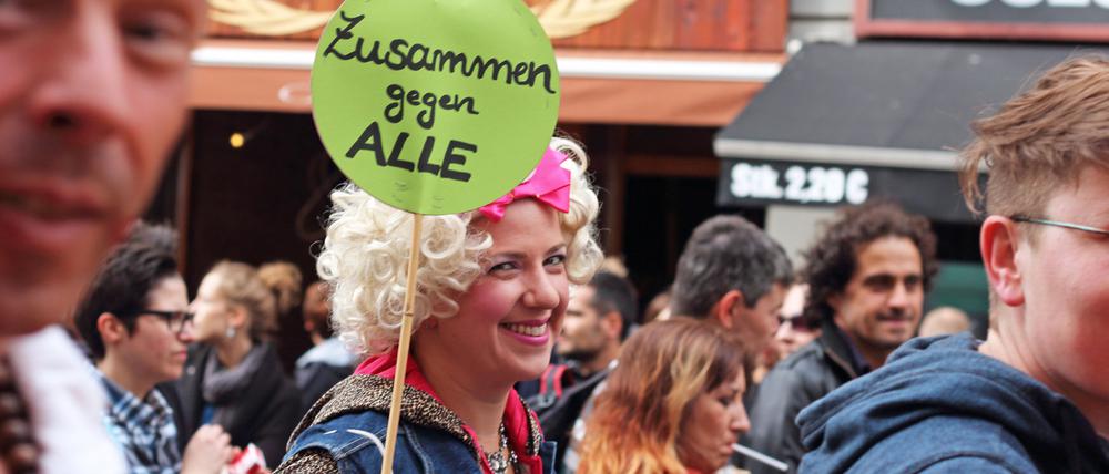 Der Kreuzberger CSD entstand als Abgrenzung zur großen CSD-Demo.
