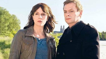 Claudia Michelsen und Sylvester Groth.
