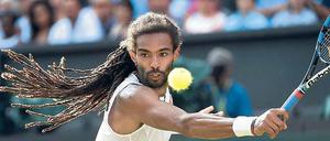 Die Frisur sitzt seit fast 20 Jahren. Dustin Brown bei seinem Sieg gegen Nadal, am Sonnabend spielt er in der dritten Runde gegen den Serben Viktor Troicki. 