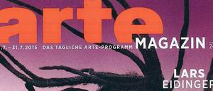 Verkauft sich gut, die Programmzeitschrift des Senders Arte.