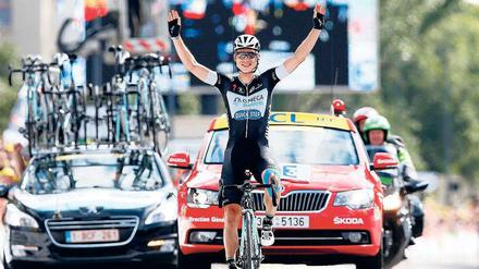 Auf der Sonnenseite. Im Vorjahr gewann Tony Martin die neunte Tour-Etappe, ein Gelbes Trikot fehlt ihm noch.