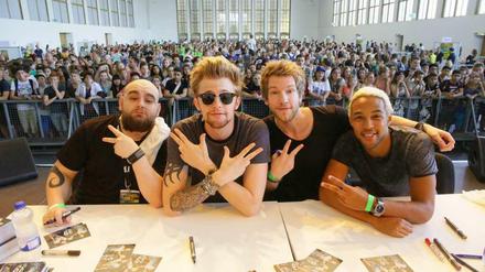 Die Stars der You: ApeCrime und Simon Dessue (r.) verdienen ihr Geld mit Youtube.