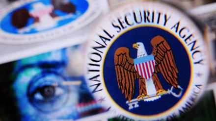 Logo des US Geheimdienstes NSA (National Security Agency)