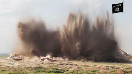 Der IS hat auch viele Orte im Irak erobert.