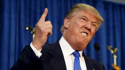 Der US-Milliardär und Präsidentschaftskandidat Donald Trump
