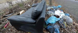 Illegal abgelandener Müll kann nun ganz schnell online gemeldet werden.