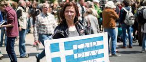 Der Osten war mit der D-Mark, Griechenland ist mit dem Euro überfordert.