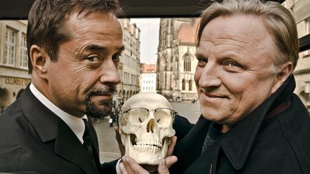 Eigentlich sehr beliebt, manchen gehen sie auf die Nerven: Boerne (Jan Josef Liefers) und Thiel (Axel Prahl) aus Münster.