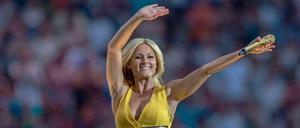 Helene Fischer am 4.7.2015 im Olympiastadion in Berlin. 