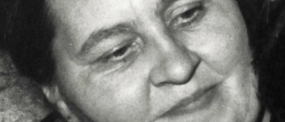 Eva-Maria Scharlippe (1937-2015). Hier in den Achtzigern.