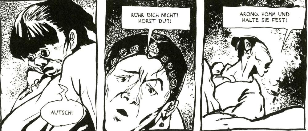 Schmerzhafte Prozedur: Eine Seite aus dem besprochenen Buch.