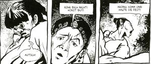 Schmerzhafte Prozedur: Eine Seite aus dem besprochenen Buch.