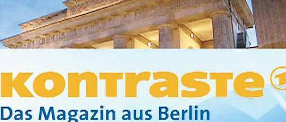 Regionalniveau. Das politische RBB-Magazin „Kontraste“ könnte nach Ansicht des Medienwissenschaftlers Bernd Gäbler ebenso wie das MDR-Angebot „Fakt“ aus dem ARD-Programm gestrichen werden. 
