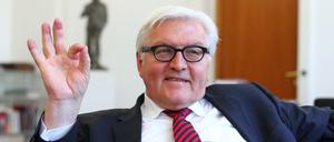 Außenminister Frank-Walter Steinmeier im Interview mit dem Tagesspiegel.