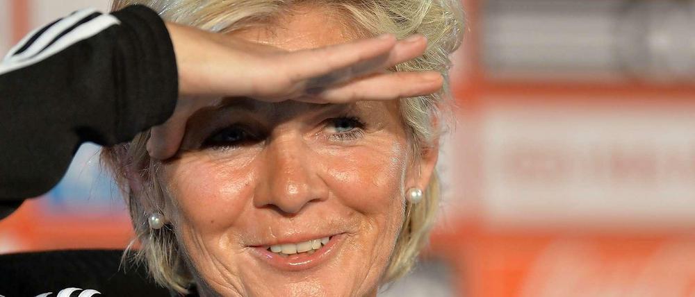 Blick nach vorn: Bundestrainerin Silvia Neid will Veränderungen anschieben, hat jedoch nur noch ein Jahr Vertrag, 