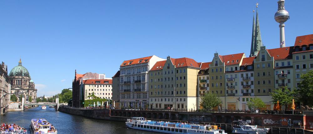 Nikolaiviertel in Berlin-Mitte.