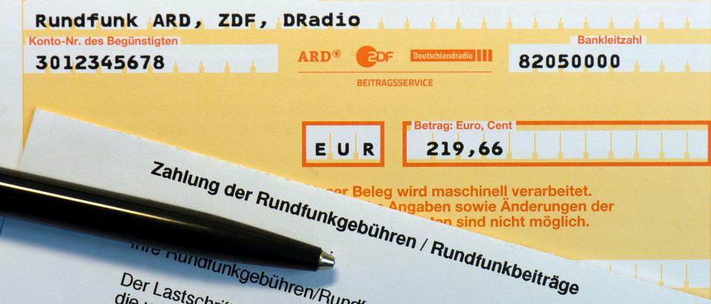 Seit 2013 wird der Rundfunkbeitrag erhoben. Bislang generierte er 1,6 Milliarden Überschuss