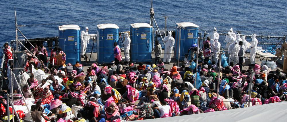 Die Zahl der Flüchtlinge, die nach Europa wollen, steigt immer weiter.