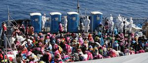 Die Zahl der Flüchtlinge, die nach Europa wollen, steigt immer weiter.