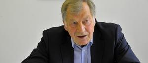 Eberhard Diepgen (CDU ), ehemaliger Regierender Bürgermeister von Berlin. 