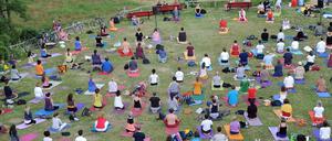 Yoga-Festival in Berlin