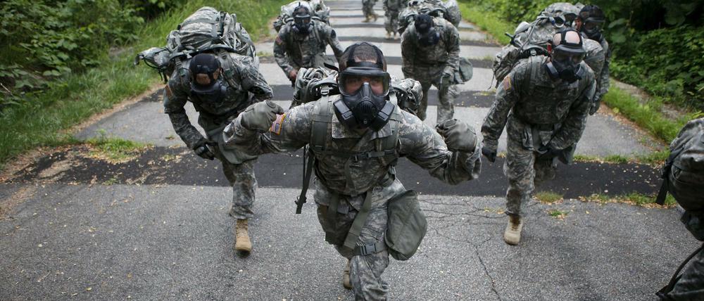 Die Zahl der Soldaten im aktiven Dienst soll bis 2017 von 490.000 auf 450.000 sinken. 